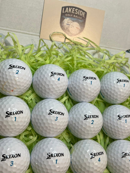 24 Srixon Ultisoft White Golf Balls