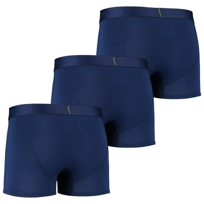 3-pack: IKON Men's 3" Trunks - Navy