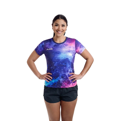 Aixo Spaceballs Womens T-Shirt - Purple