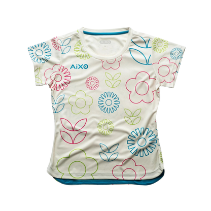 Aixo Spring Womens T Shirt Ivory