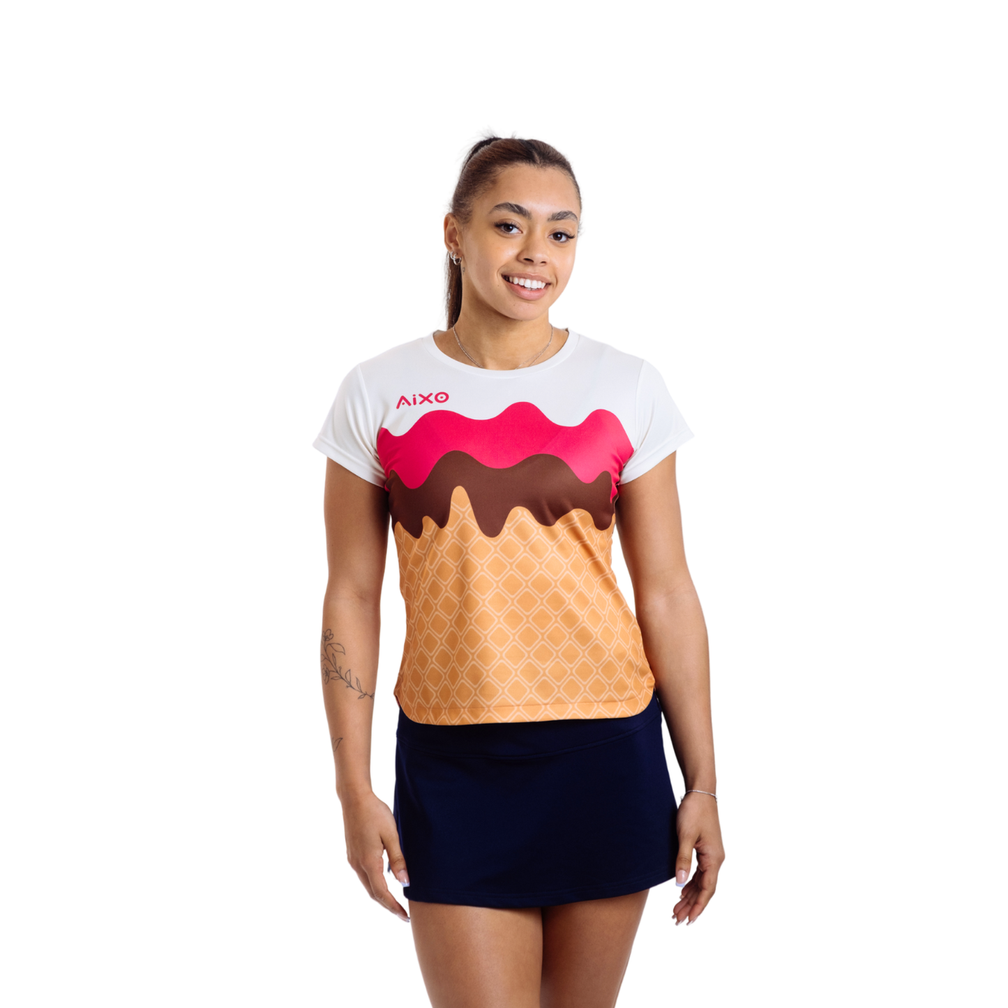 Aixo Sundae Womens T Shirt Mint Delight