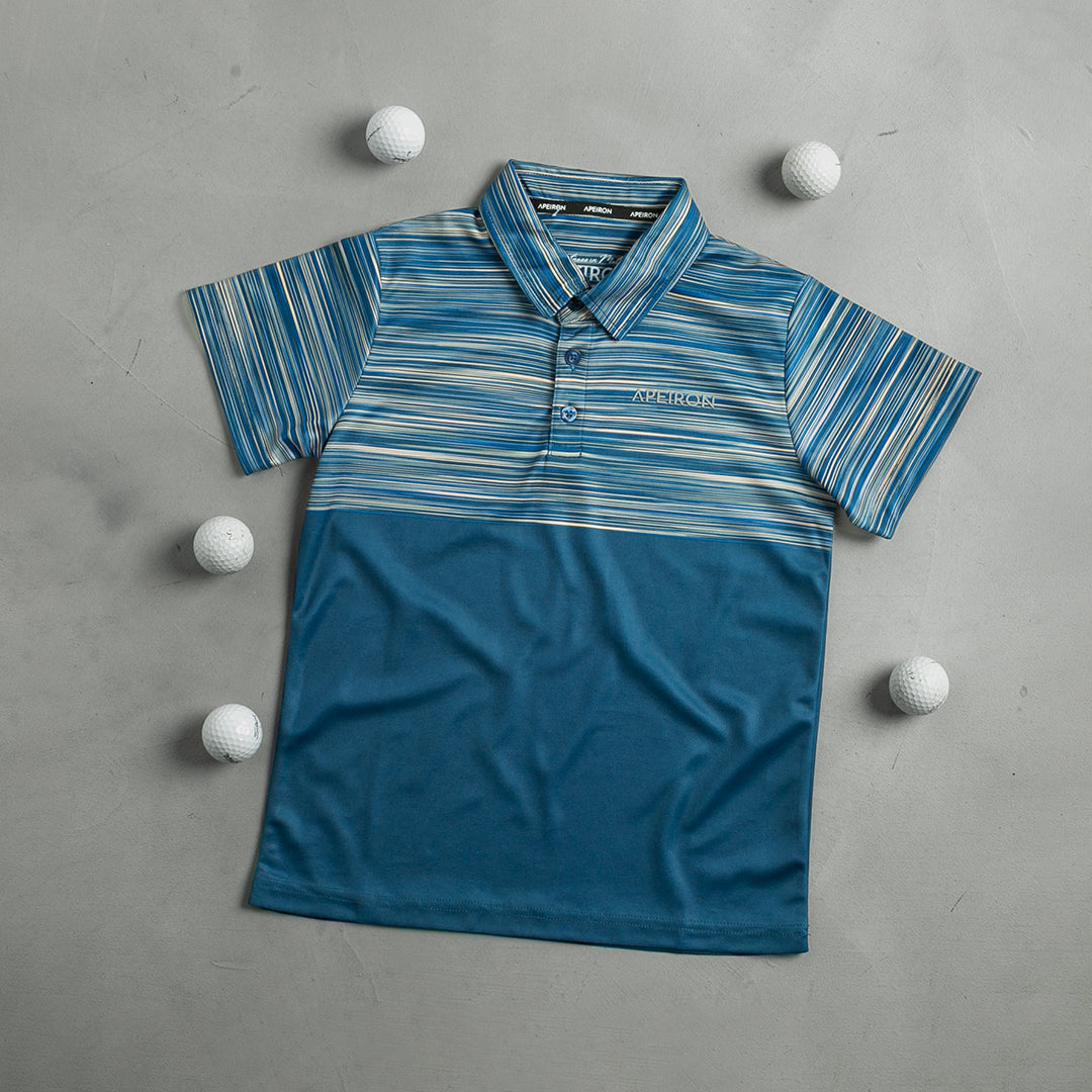 Vibrant Blue Kids Polo Shirt