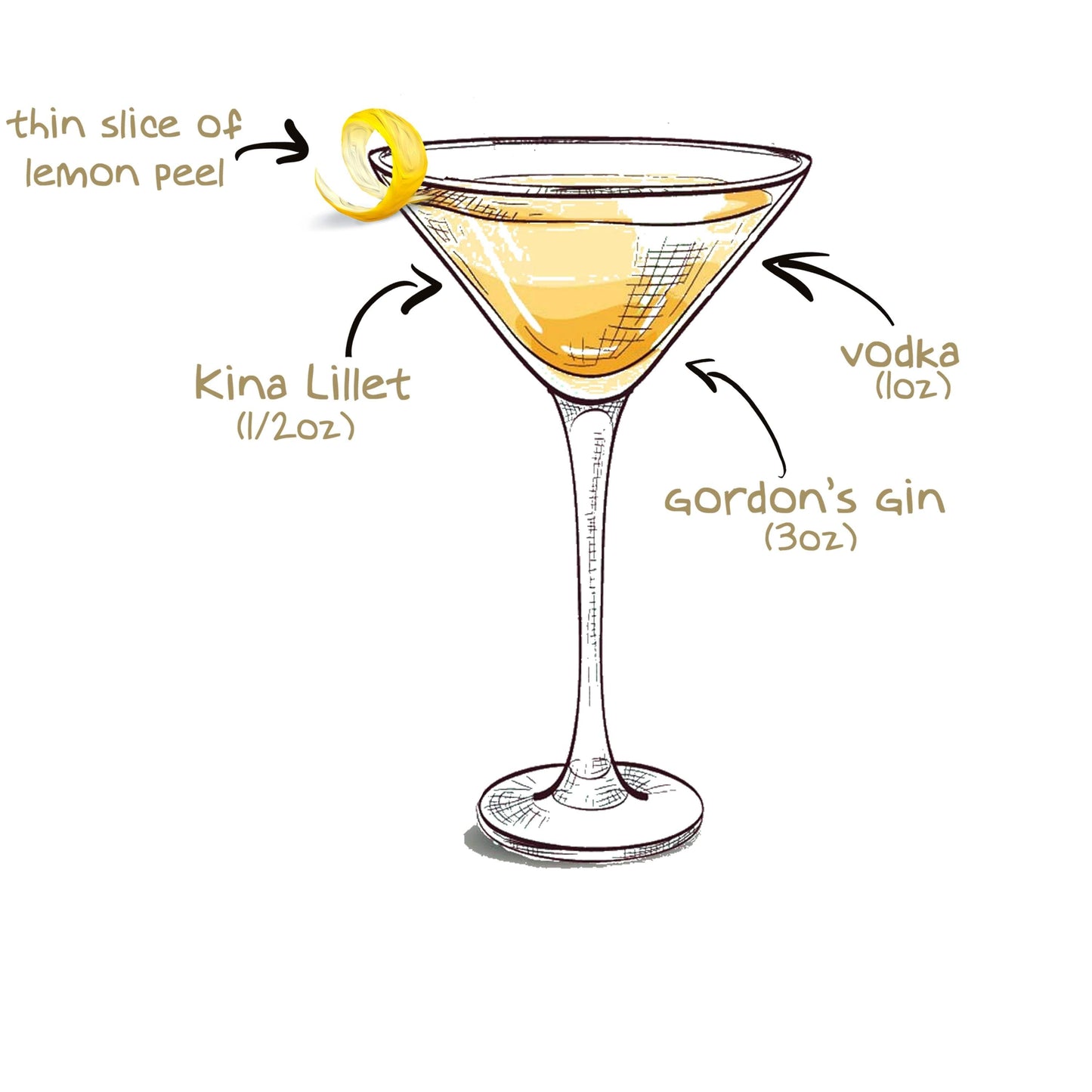 Vesper Martini T-Shirt