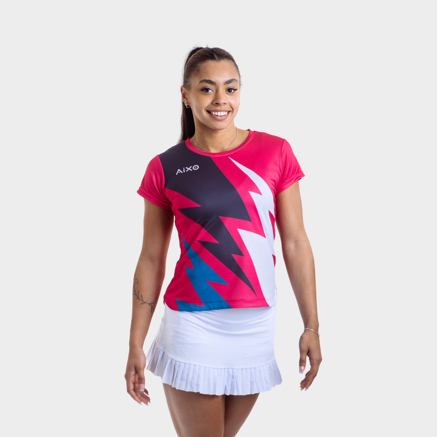 Aixo Bolt T-Shirt Womens (Teal)