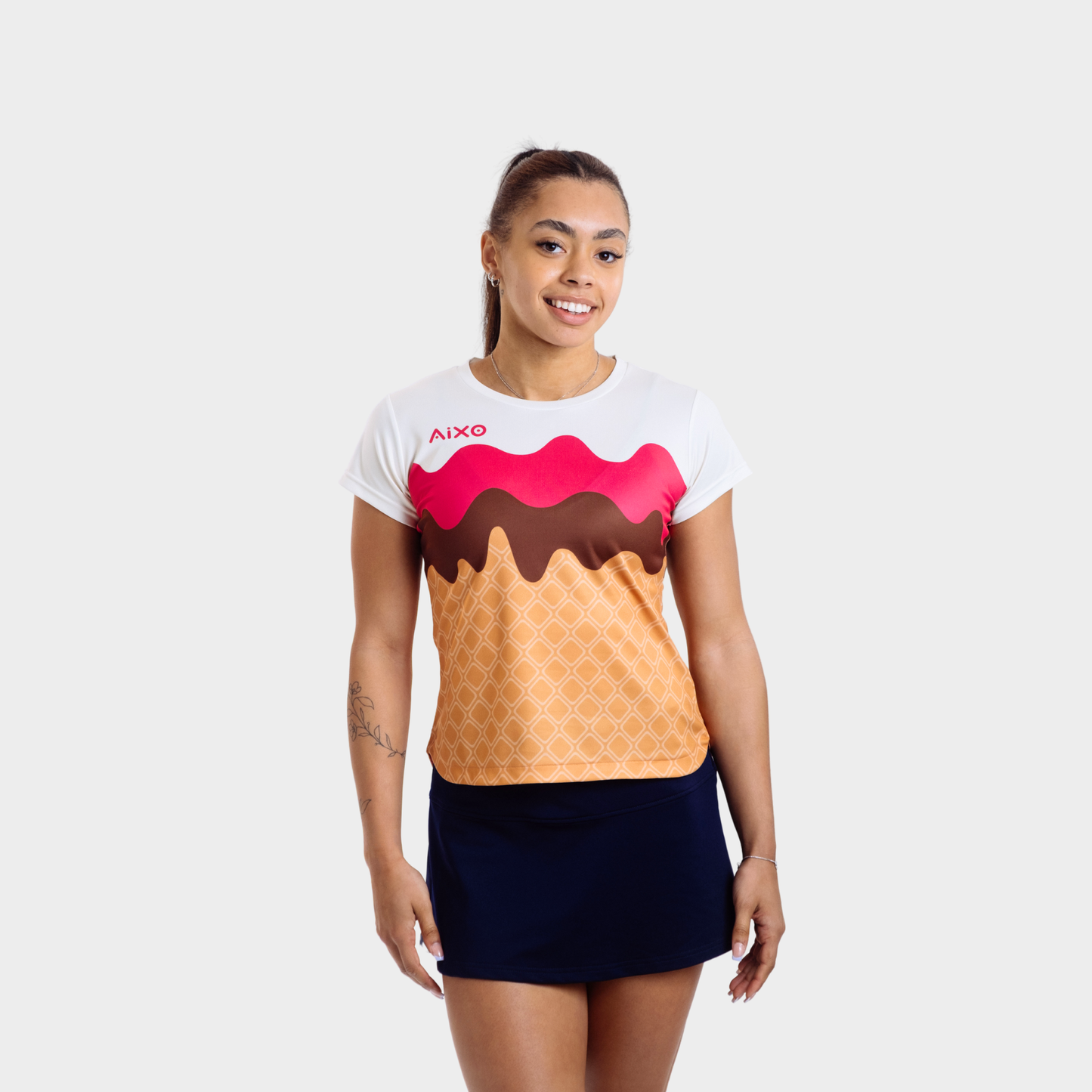 Aixo Sundae Womens T Shirt Mint Delight