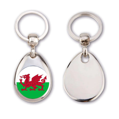 Country Flags from around the World Key Ring