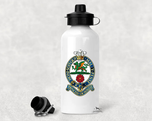 The Princess of Wales' Royal Regiment - Aluminium Water Bottle