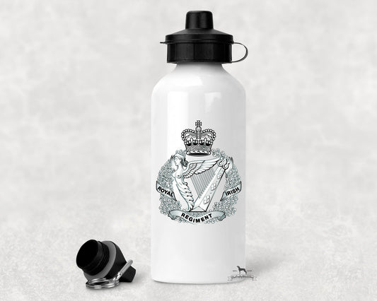 Royal Irish Regiment Crest - ALUMINIUM WATER BOTTLE
