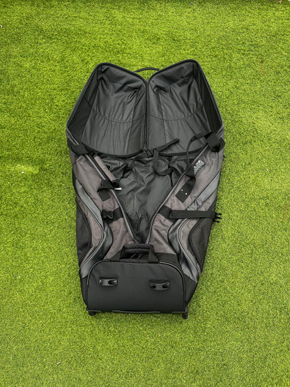 SWIFTEE Premium Golf Travel Bag with Hard Case Top & TSA Lock – 1680D Oxford, Oversized Wheels, Lightweight Airline Carrier for Maximum Club Protection