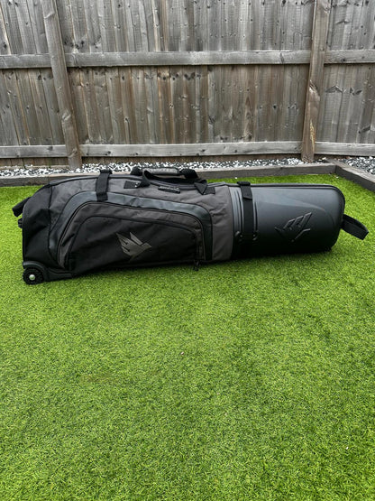 SWIFTEE Premium Golf Travel Bag with Hard Case Top & TSA Lock – 1680D Oxford, Oversized Wheels, Lightweight Airline Carrier for Maximum Club Protection