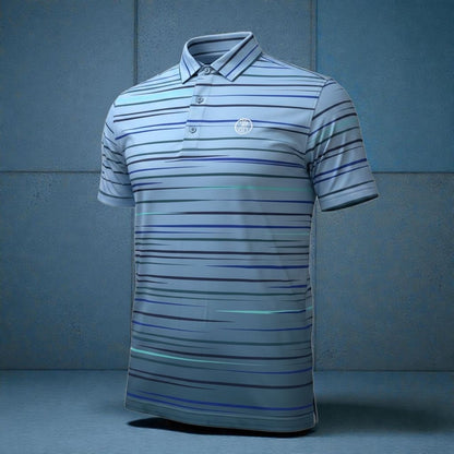 Ethos Light Blue Mens Polo Shirt
