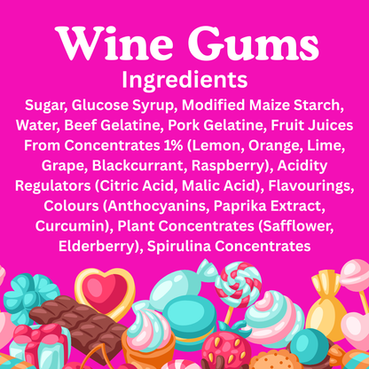 Wine Gums 1KG Grab Bag