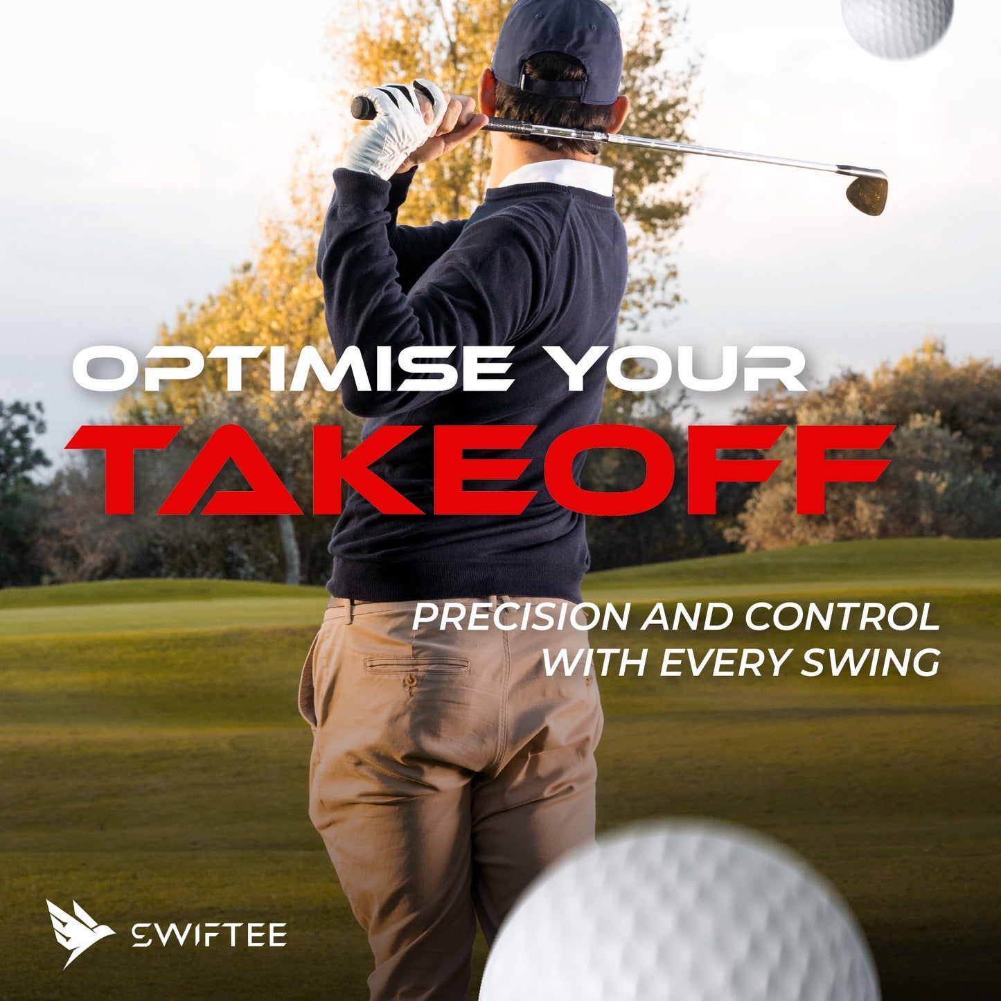 SWIFTEE X-TEE Rocket Launch Mat Pad Winter Rules Golf Plus 2 Rubber Tees