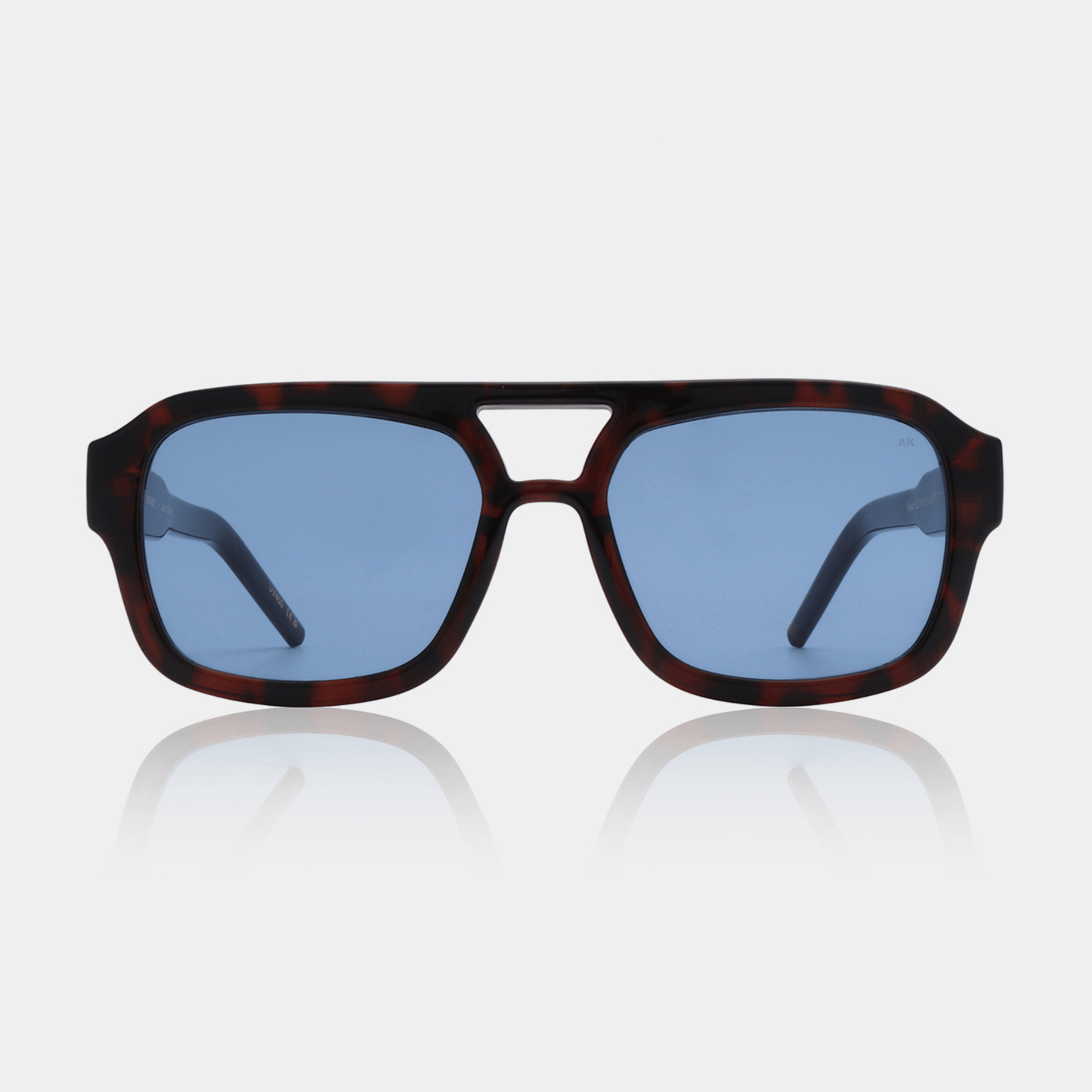 A.KJÆRBEDE KAYA Sunglasses l Demi Tortoise, Blue Lens