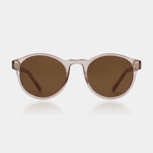 A.KJÆRBEDE (AKJAERBEDE) Marvin Sunglasses | Champagne Round Frame