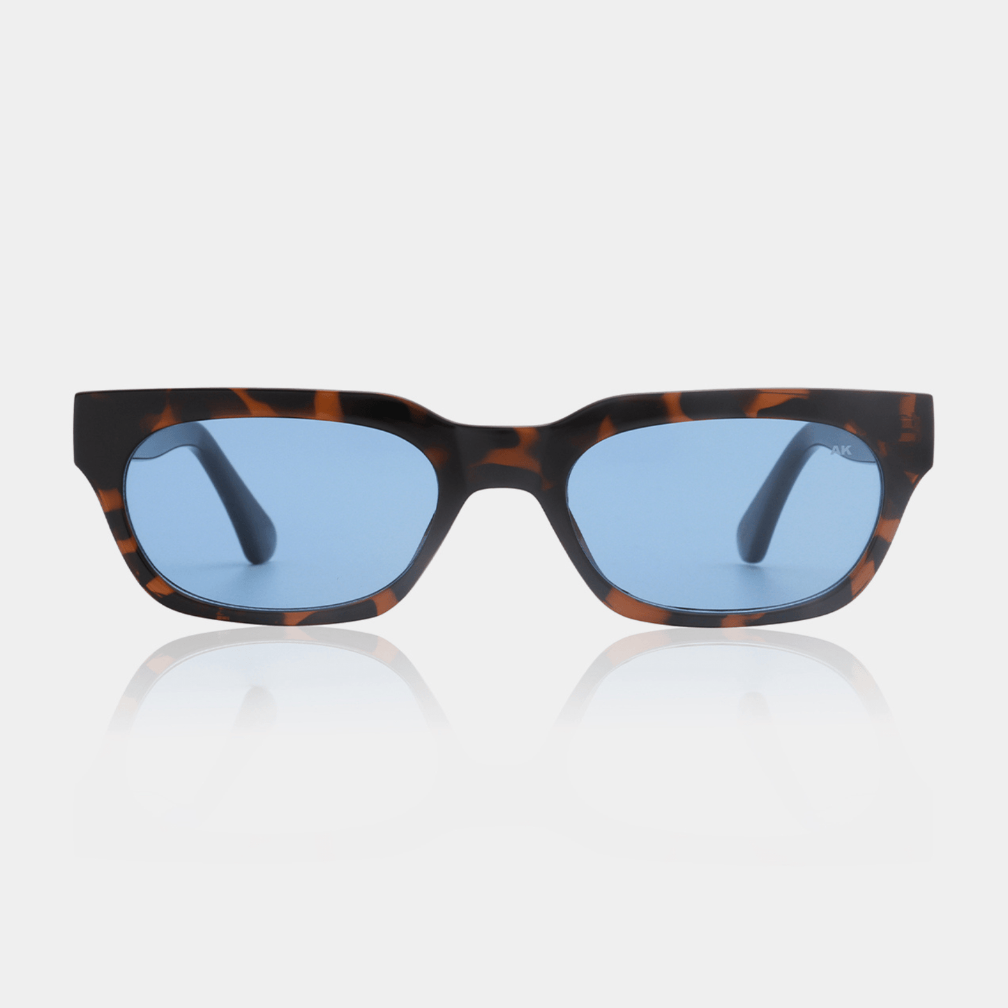 A.KJÆRBEDE BROR Sunglasses l Demi Tortoise, Blue Lens