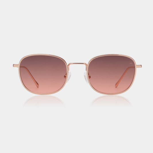 A.KJÆRBEDE HELLO Sunglasses l Rose Gold