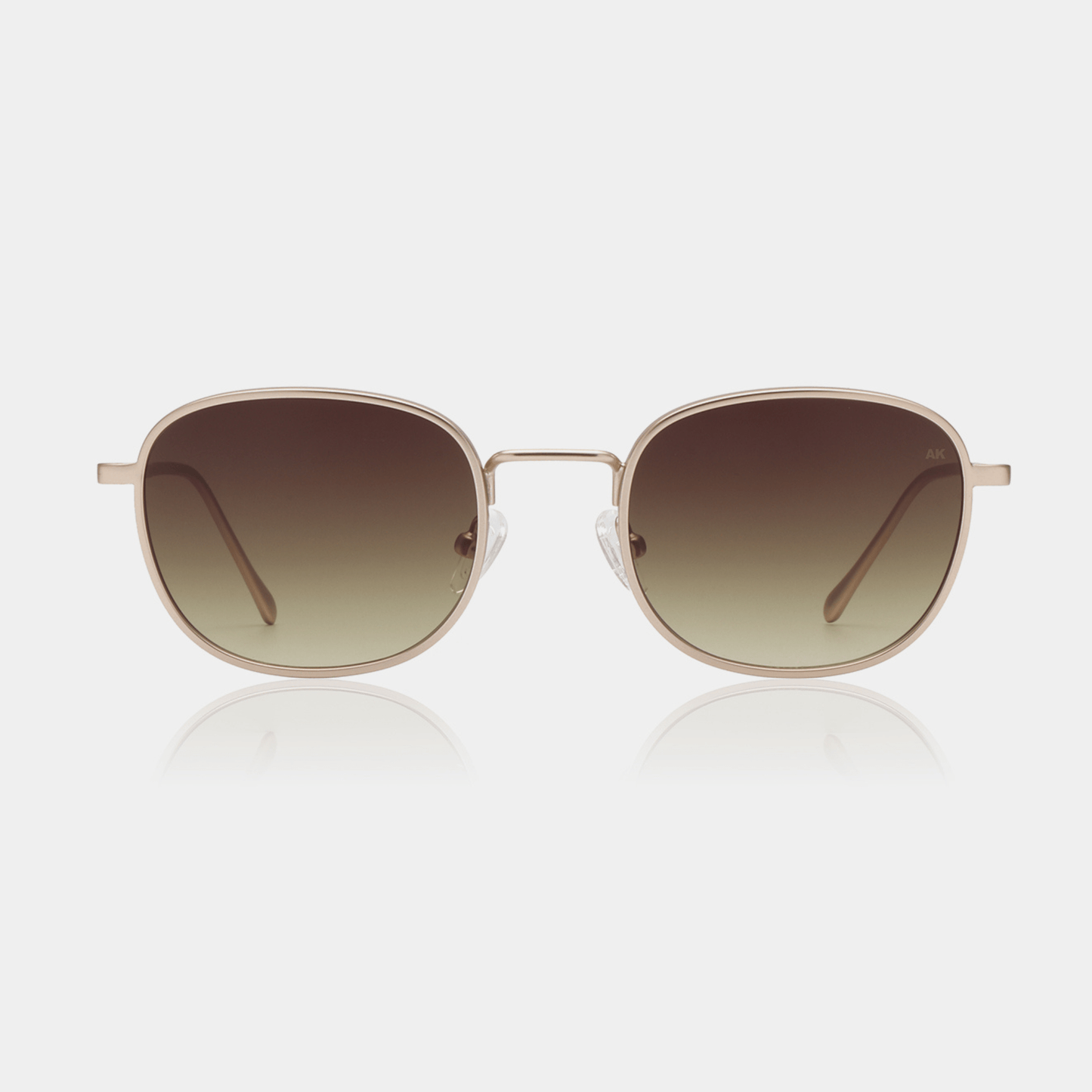 A.KJÆRBEDE HELLO Sunglasses l Matte Gold
