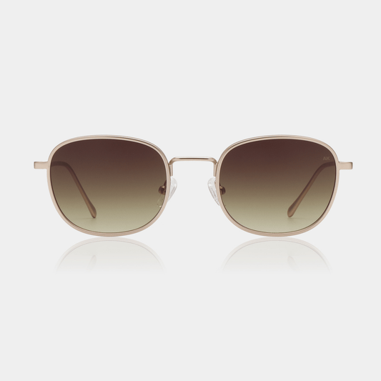 A.KJÆRBEDE HELLO Sunglasses l Matte Gold