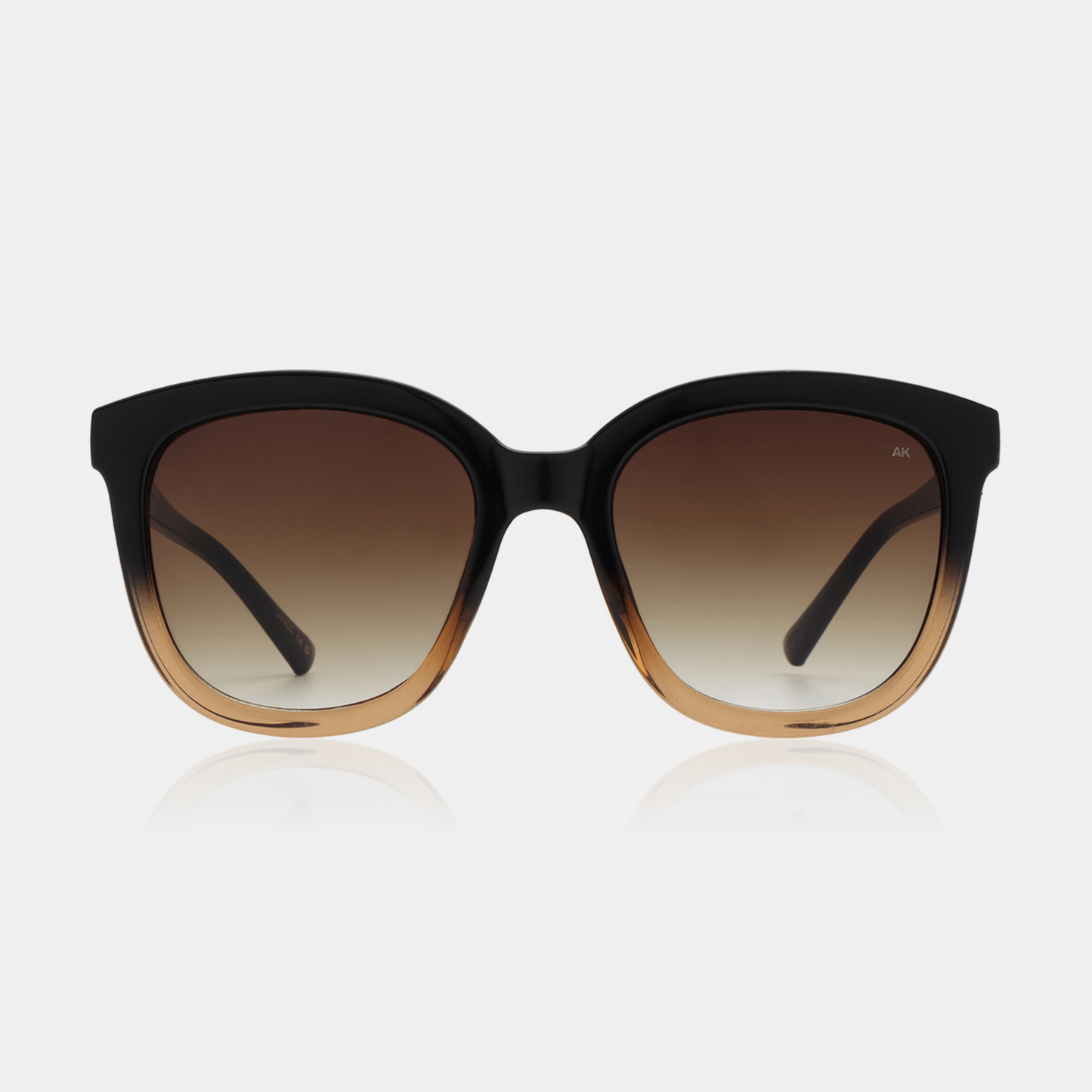 A.KJÆRBEDE BILLY Sunglasses l Black/Brown Transparent