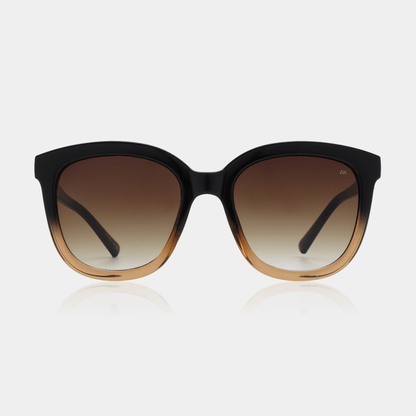 A.KJÆRBEDE BILLY Sunglasses l Black/Brown Transparent