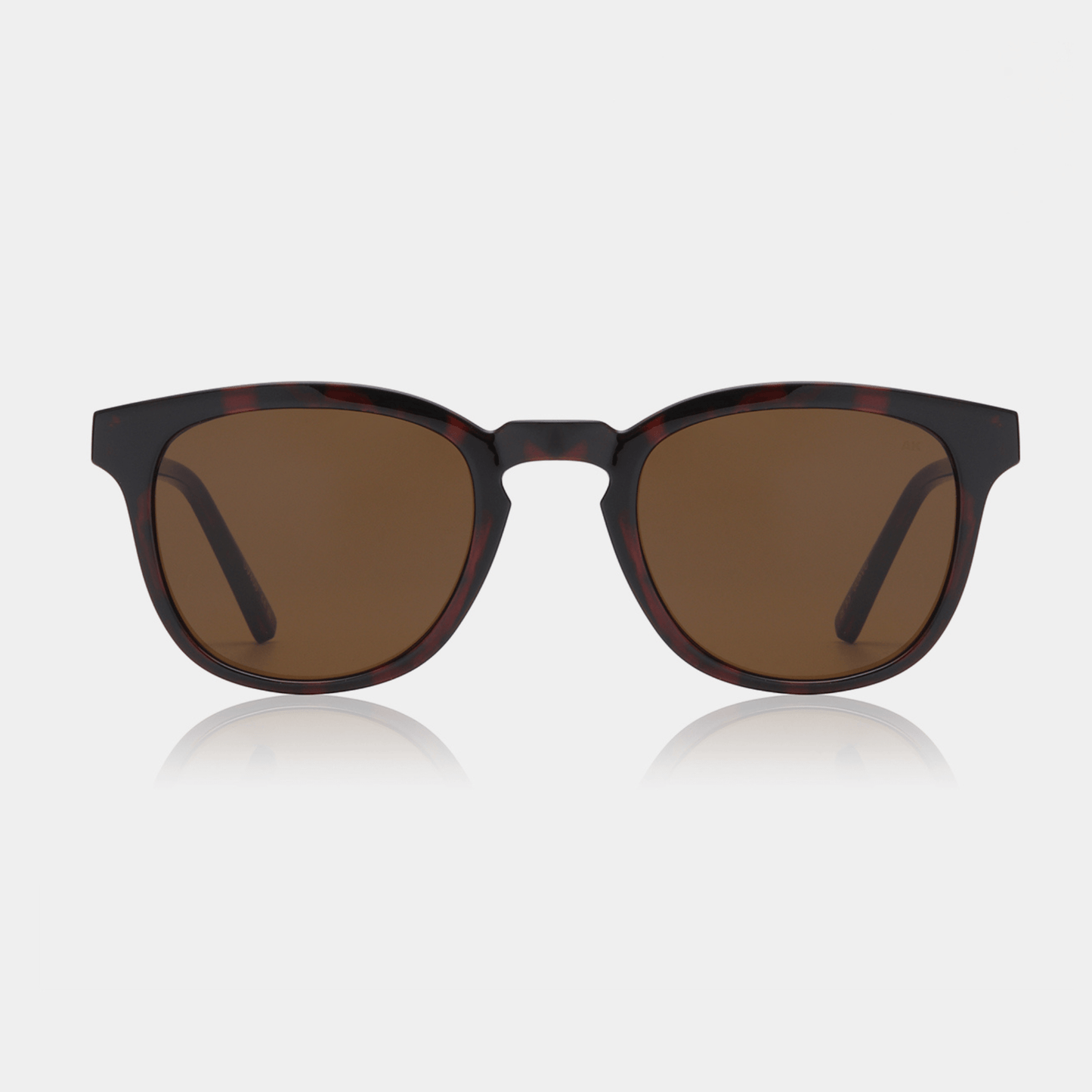 AKJAERBEDE Bate Demi Tortoise Square Sunglasses UV400