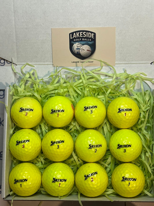 12 Srixon Z-Star Optic Golf Balls