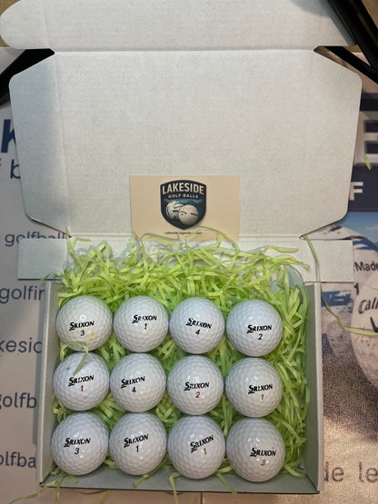 12 Srixon Z-Star Mix White Golf Balls