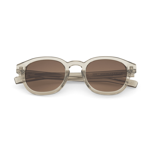 AKi Clay Deep Brown Gradient Sunglasses fmr Bille by Messy Weekend