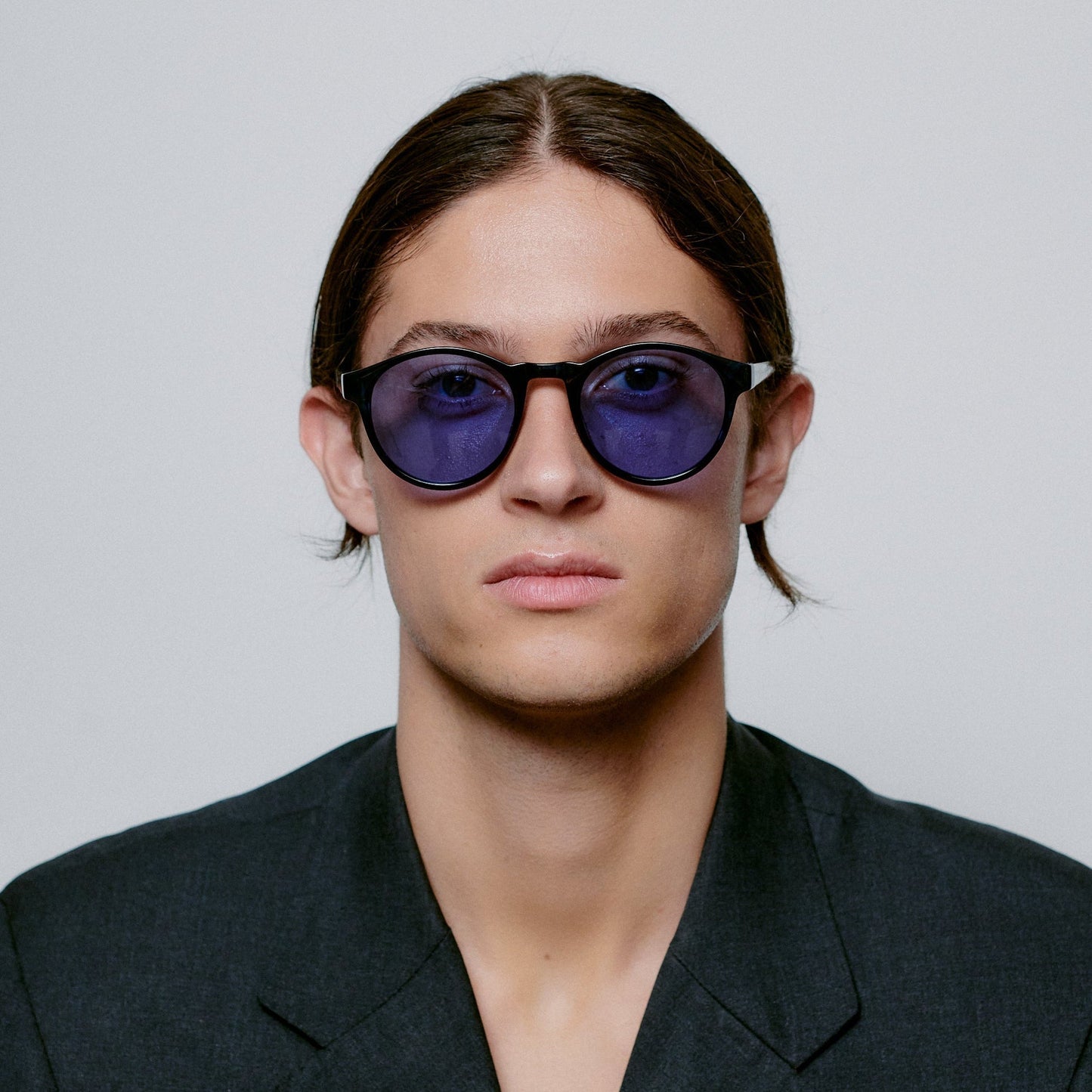A.KJÆRBEDE (AKJAERBEDE) Marvin Sunglasses | Blue Demi, Blue Lens