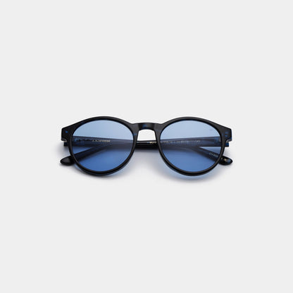 A.KJÆRBEDE (AKJAERBEDE) Marvin Sunglasses | Blue Demi, Blue Lens