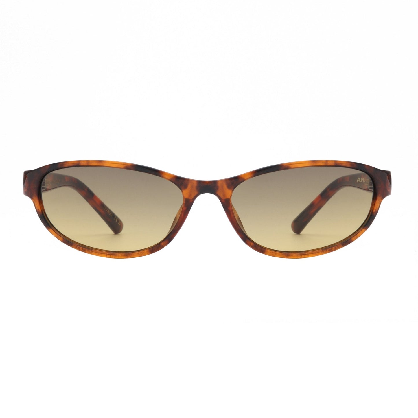 A.KJÆRBEDE ALEXA Narrow Cat Eye Sunglasses - Havana Tortoise