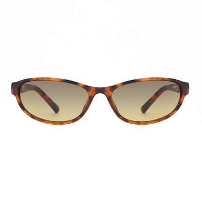 A.KJÆRBEDE ALEXA Narrow Cat Eye Sunglasses - Havana Tortoise