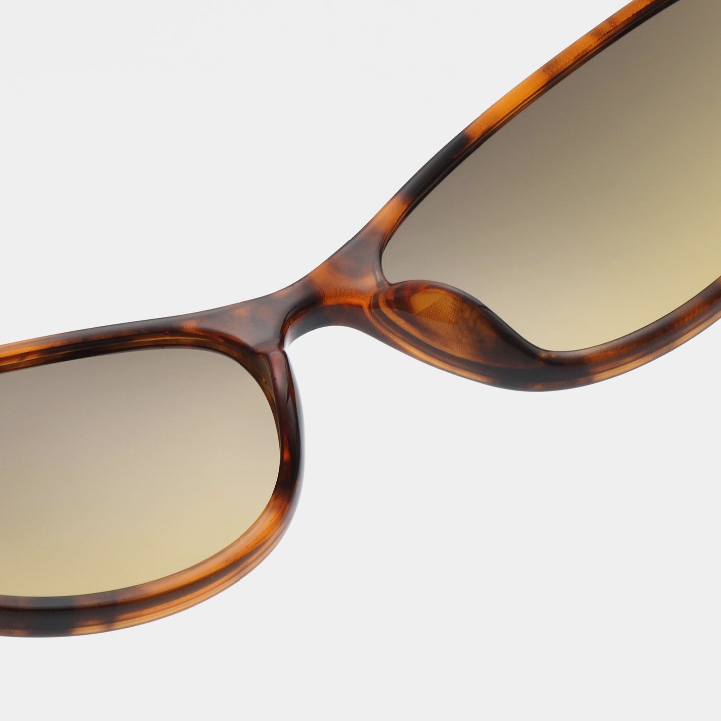 A.KJÆRBEDE ALEXA Narrow Cat Eye Sunglasses - Havana Tortoise