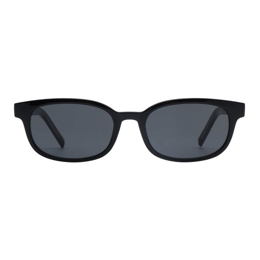 A.KJÆRBEDE CHARLIE Classic Rectangle Sunglasses - Black