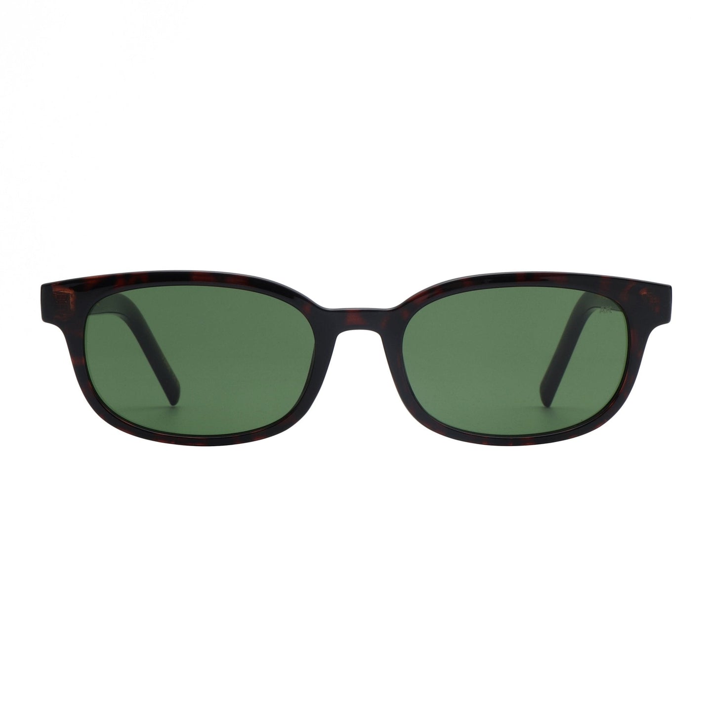 A.KJÆRBEDE CHARLIE Classic Rectangle Sunglasses - Demi Tortoise