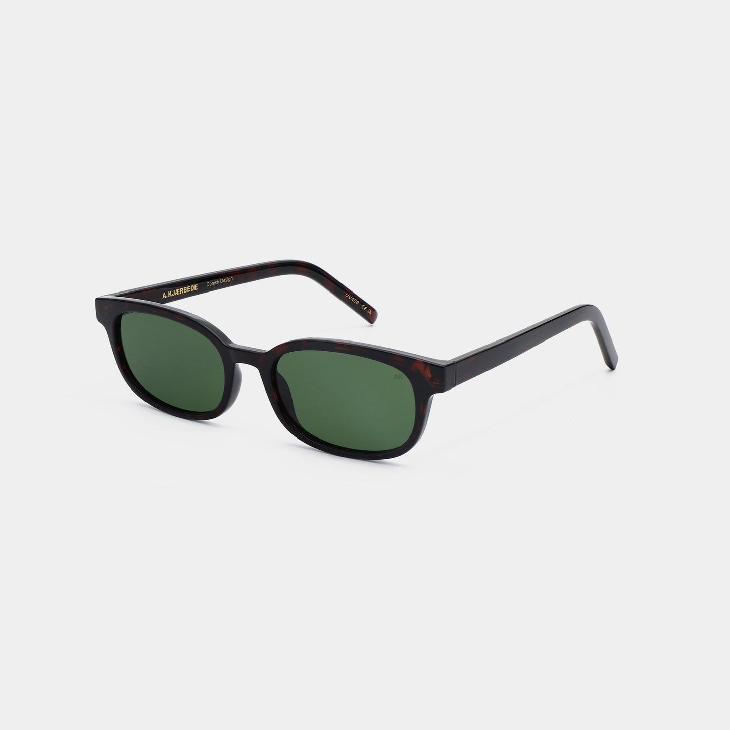 A.KJÆRBEDE CHARLIE Classic Rectangle Sunglasses - Demi Tortoise