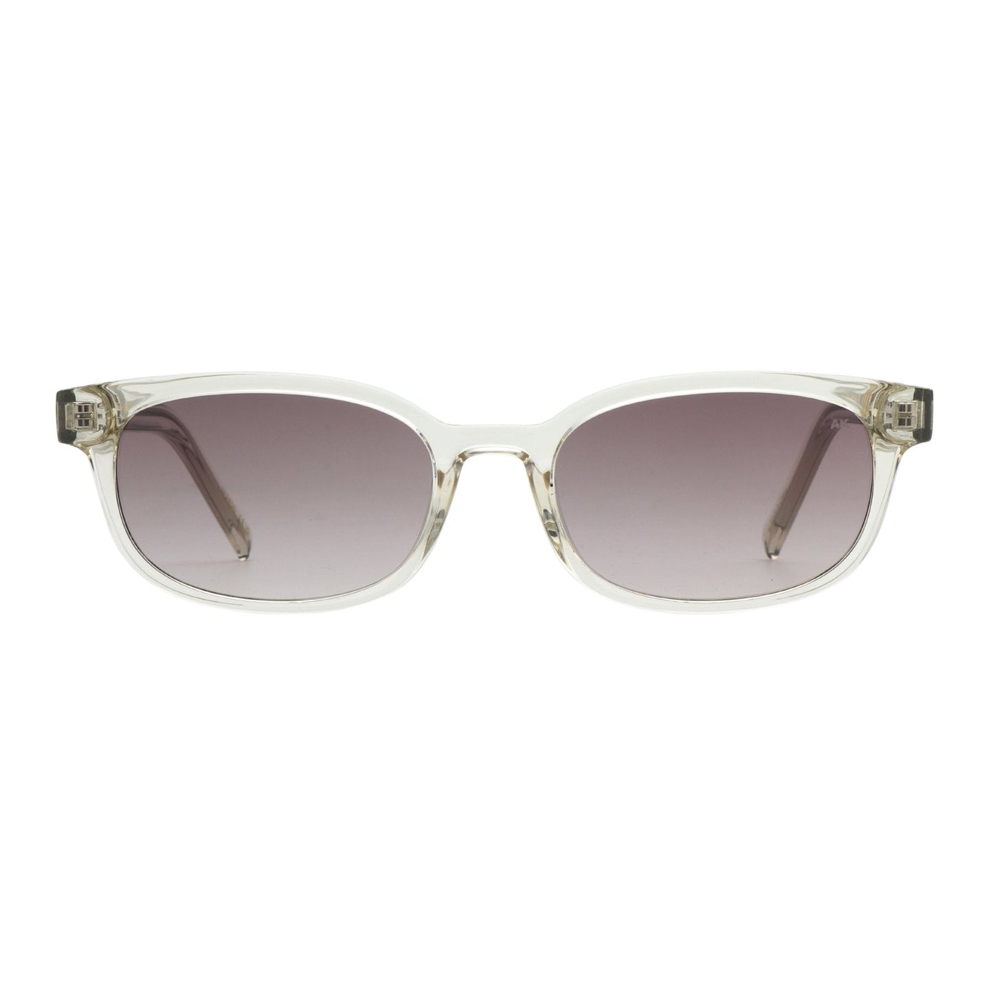 A.KJÆRBEDE CHARLIE Classic Rectangle Sunglasses - Yellow Crystal