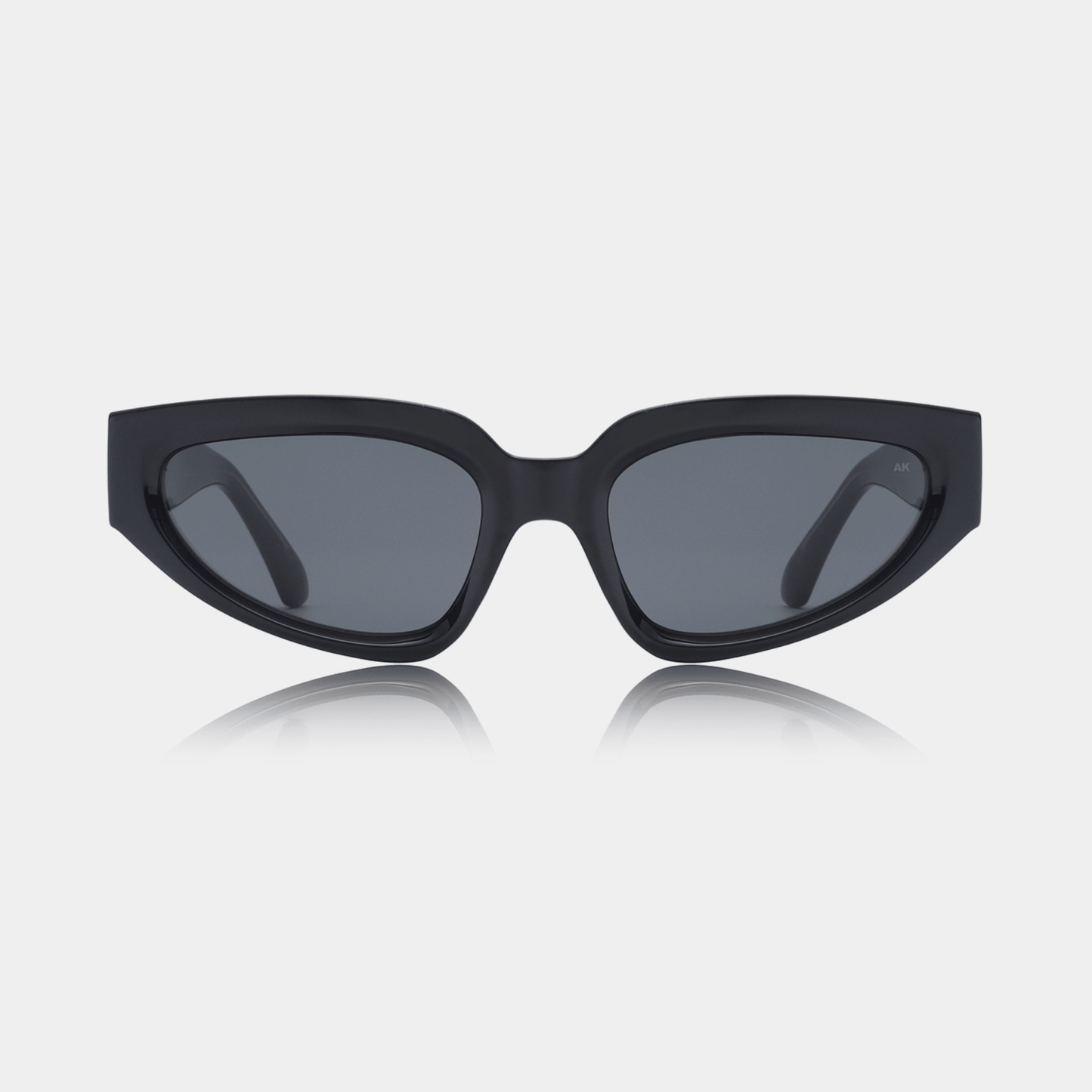 A.KJÆRBEDE ELLA Oval Cat-Eye Sunglasses l Black