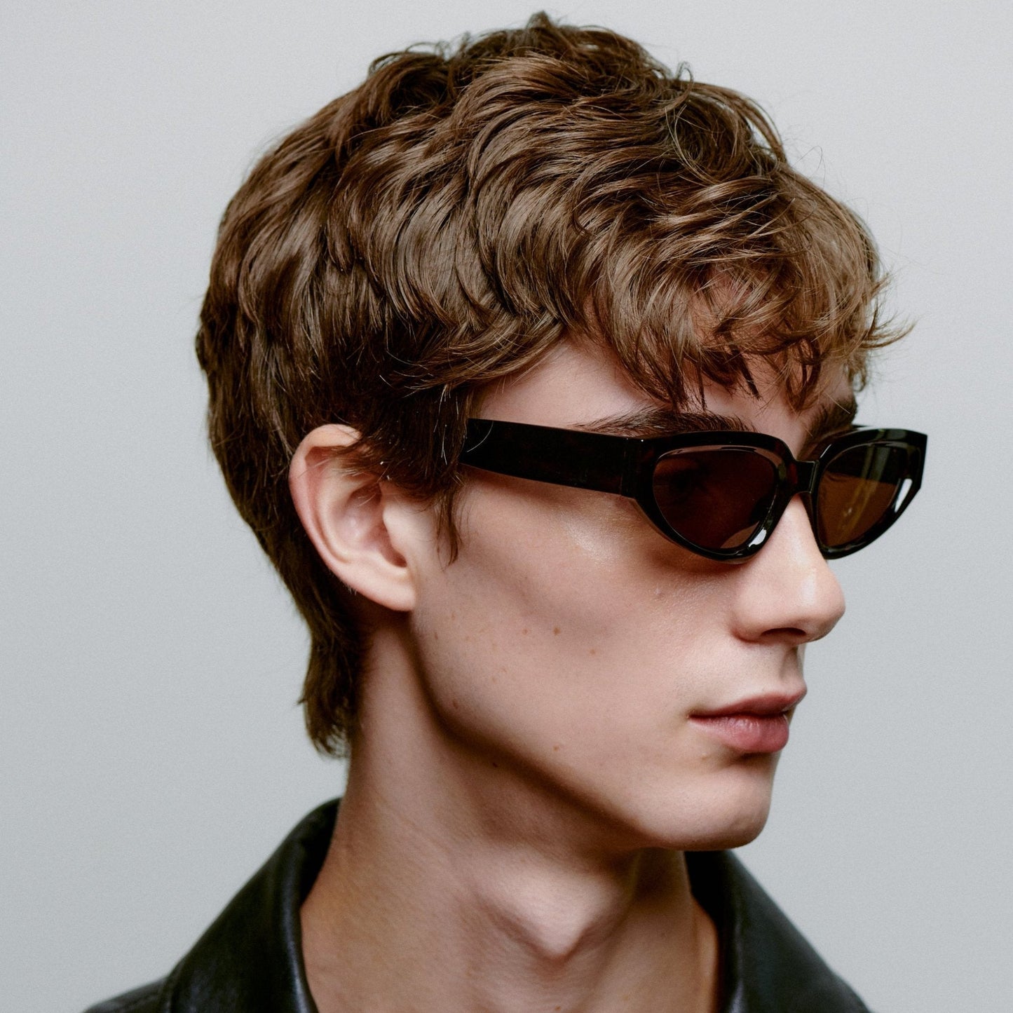 A.KJÆRBEDE ELLA Oval Cat-Eye Sunglasses l Demi Tortoise
