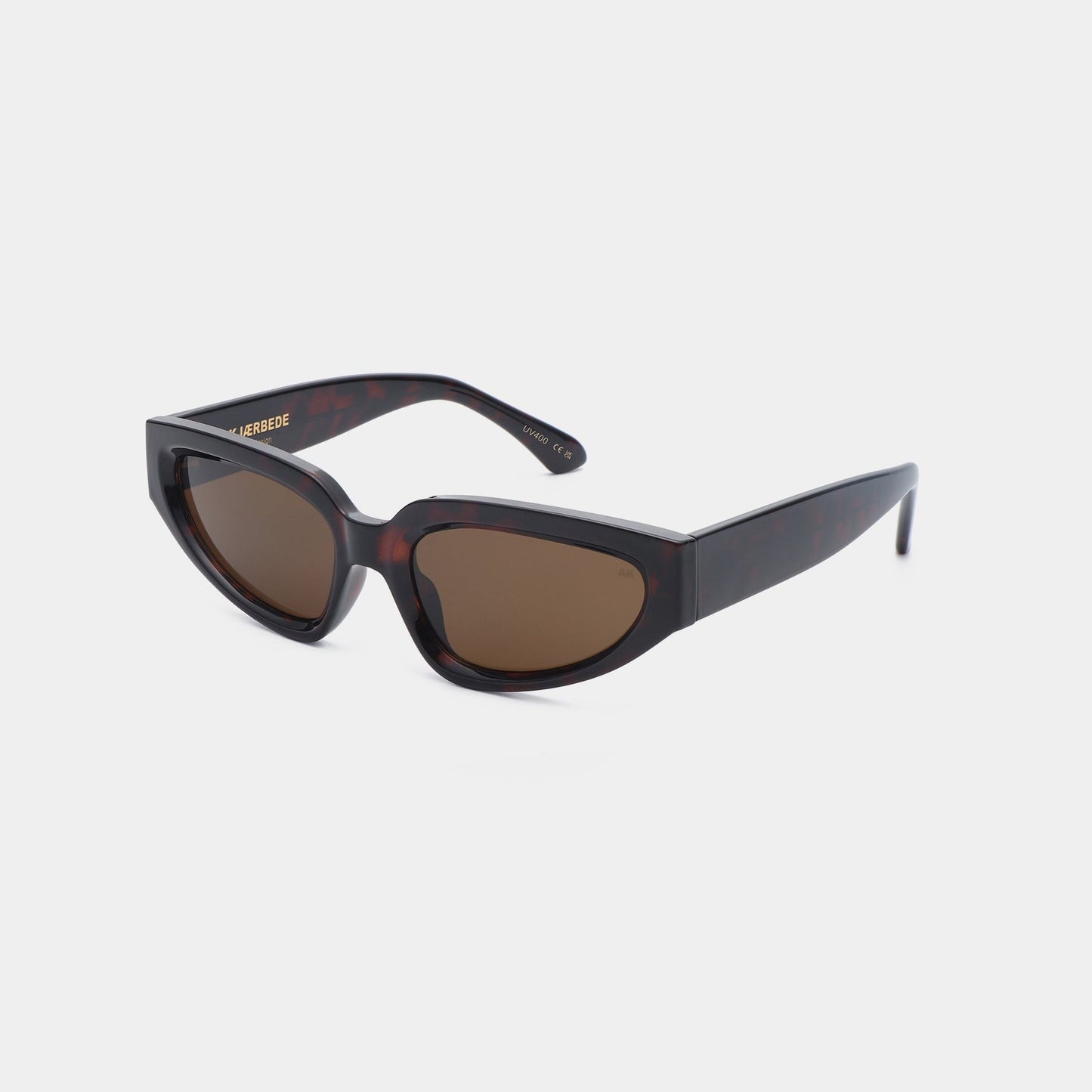 A.KJÆRBEDE ELLA Oval Cat-Eye Sunglasses l Demi Tortoise