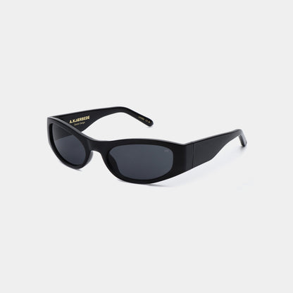 A.KJÆRBEDE GUST Sporty Cat-Eye Sunglasses l Black