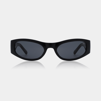 A.KJÆRBEDE GUST Sporty Cat-Eye Sunglasses l Black