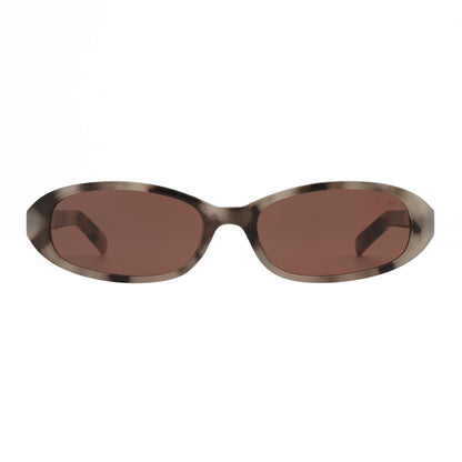 A.KJÆRBEDE MACY Sunglasses l Cookie Dough Slim Frame