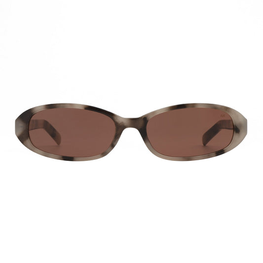 A.KJÆRBEDE MACY Sunglasses l Cookie Dough Slim Frame