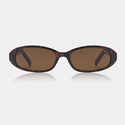 A.KJÆRBEDE MACY Sunglasses l Demi Tortoise Slim Frame