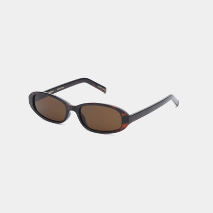 A.KJÆRBEDE MACY Sunglasses l Demi Tortoise Slim Frame