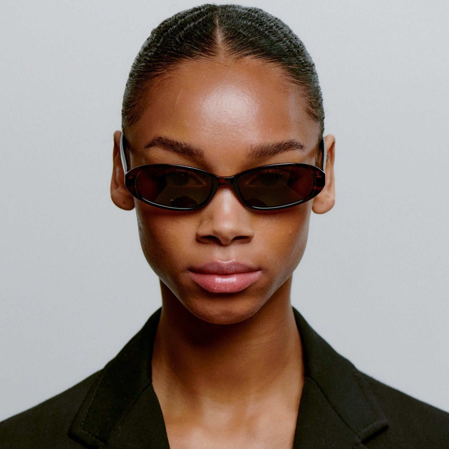 A.KJÆRBEDE MACY Sunglasses l Demi Tortoise Slim Frame