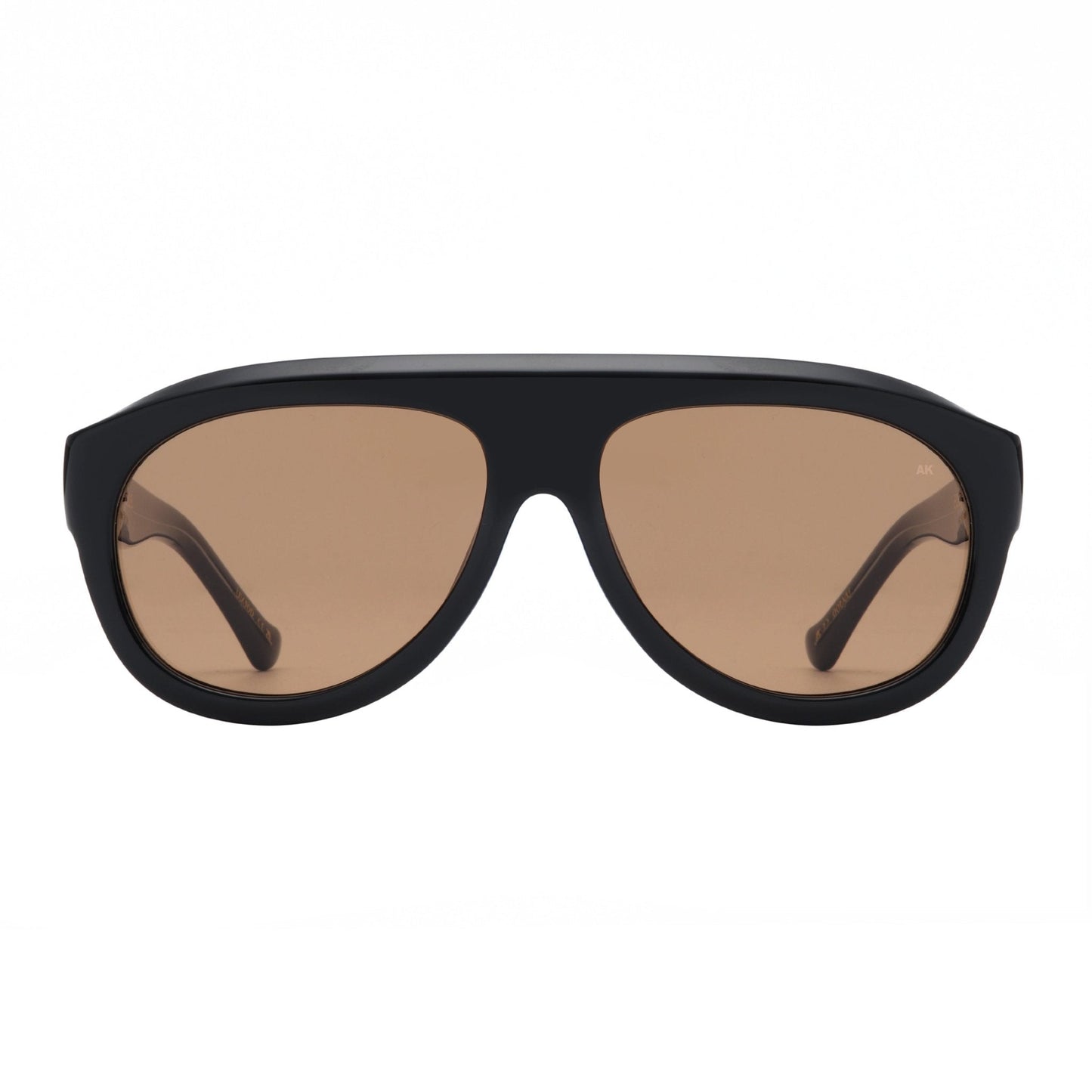 A.KJÆRBEDE RIO Sunglasses l Black, Brown Lens Aviator