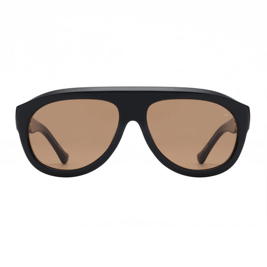 A.KJÆRBEDE RIO Sunglasses l Black, Brown Lens Aviator